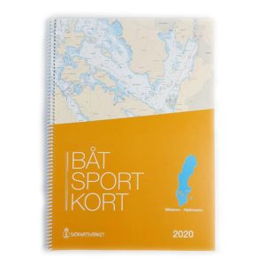 Båtsportkort katalog Mälaren och Hjälmaren Framsida Kartkungen