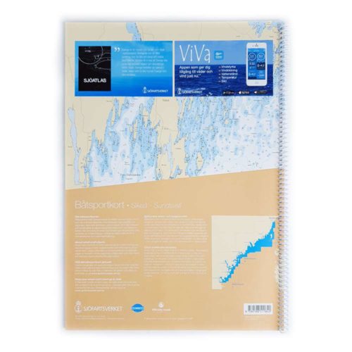 Båtsportkort sjöfartsverket Norra Bottenhavet Sikeå Sundsvall (2)