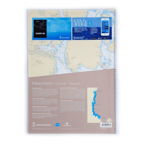 Båtsportkort sjöfartsverket Södra Bottenhavet Sundsvall Öregrund (2)