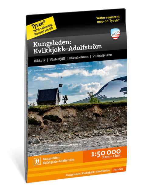 Karta Kungsleden Kvikkjokk–Adolfstrom artnummer 9789188779939