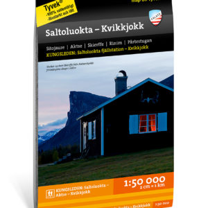 Karta Kungsleden Saltoluokta – Kvikkjokk 9789188335456