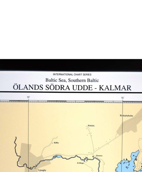 Sjökort-med träram-Ölands-Södra-Udde-Kalmar-INT1223SE713-03