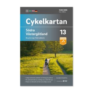 Cykelkarta 13 Södra Västergötland framsida katalog 9789113106199