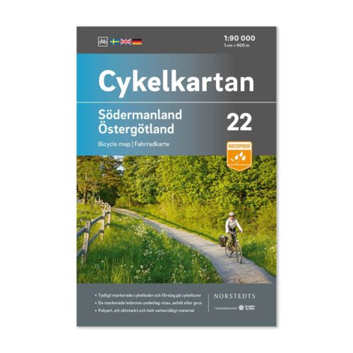 Cykelkarta 22 Södermanland Östergötland 9789113106281