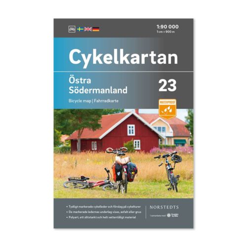 Cykelkarta 23 Östra Södermanland 9789113106298