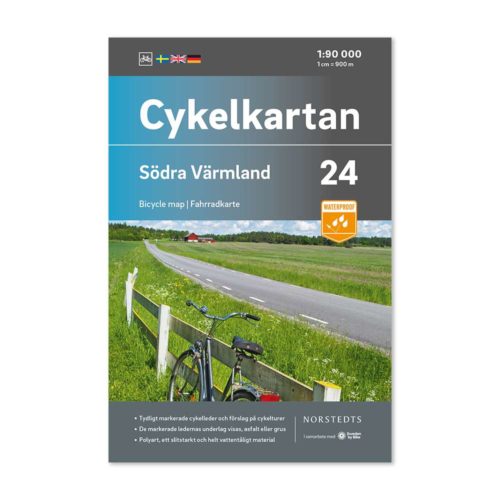 Cykelkarta 24 Södra Värmland 9789113106304
