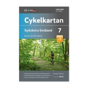 Cykelkarta 7 Sydvästra Småland bild framsida 9789113106137