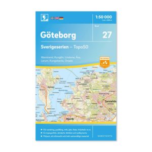 Friluftskarta 27 Göteborg Sverigeserien 9789113085906