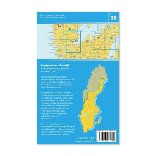Friluftskarta 36 Trollhättan Sverigeserien 978911308599 (2)