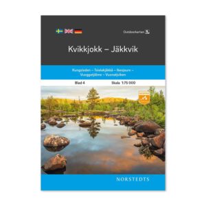 Fjällkarta 4 Kvikkjokk-Jäkkvik 9789113068169 framsida
