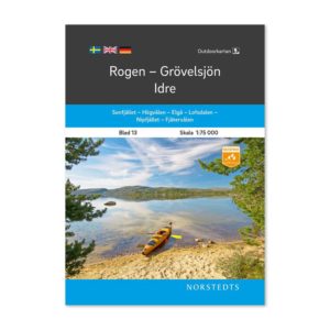 Outdoorkarta fjällkarta sverige 13 Rogen-Grövelsjön-Idre framsida 9789113068268