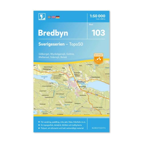 friluftskarta-103-bredbyn-150-000-vandringskarta-terrängkarta-wanderkarte-schweden-art-nr-9789113086668