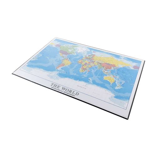 skrivbord underlägg-världskarta-39cmx49cm
