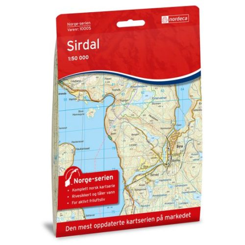 friluftskarta-norge-serien-sirdal-150000