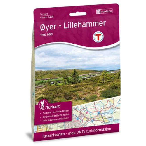 vandringskarta-oyer-lillehammer-dnt