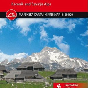 karta-kamnik-and-savinja-alperna-slovenien-kartografija