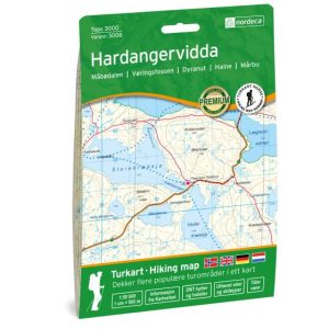 vandringskarta-hardangervidda-topo-3000-norge