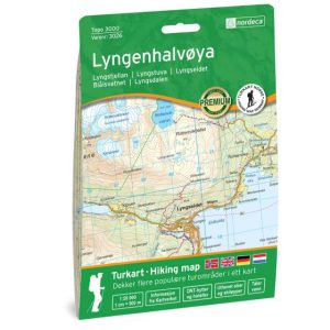 vandringskarta-lyngenhalvoya-norway-nordeca