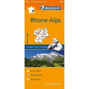 karta-rhone-alpes-523-michelin-9782067209305