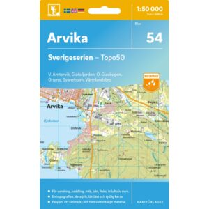 friluftskarta-54-arvika-150-000-kartforlaget