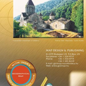 karta-kaukasus-armenien-azerbajdzjan-georgien-gizi-map-9789630065818