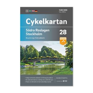 Cykelkarta sverige 28 Södra Roslagen Stockholm 9789113106342