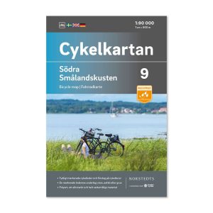 Cykelkarta 9 Södra Smålandskusten bild framsida katalog 9789113106151