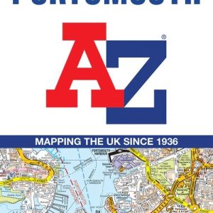 karta-portsmouth-storbritannien-a-z-street-atlas